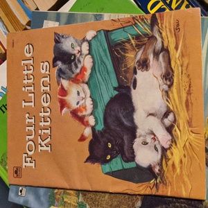 5 for $20 - Cat book vintage kittens so cute
